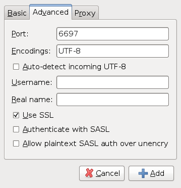 SSL Settings